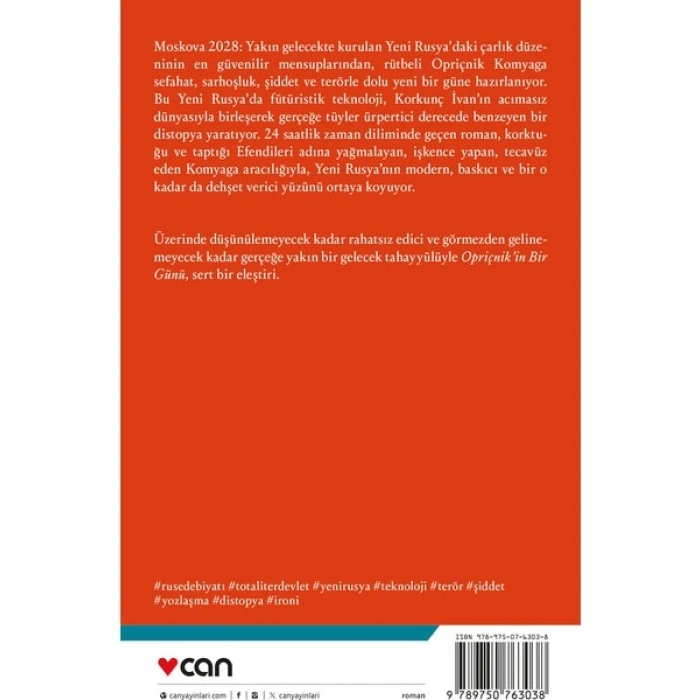 Opriçnikin Bir Günü - Vladimir Sorokin