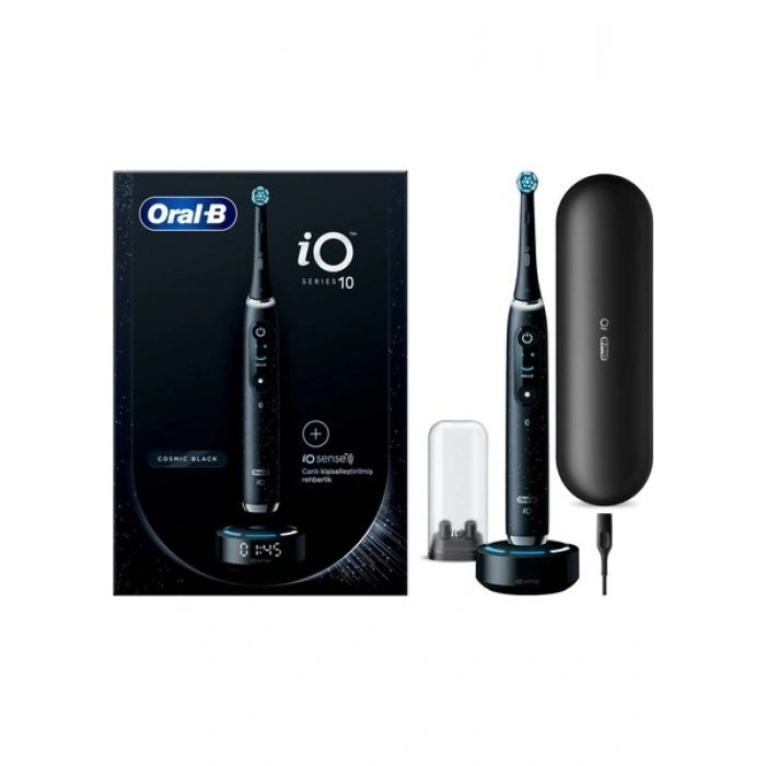 Oral-B iO 10 Şarjlı Diş Fırçası - Kozmik Siyah