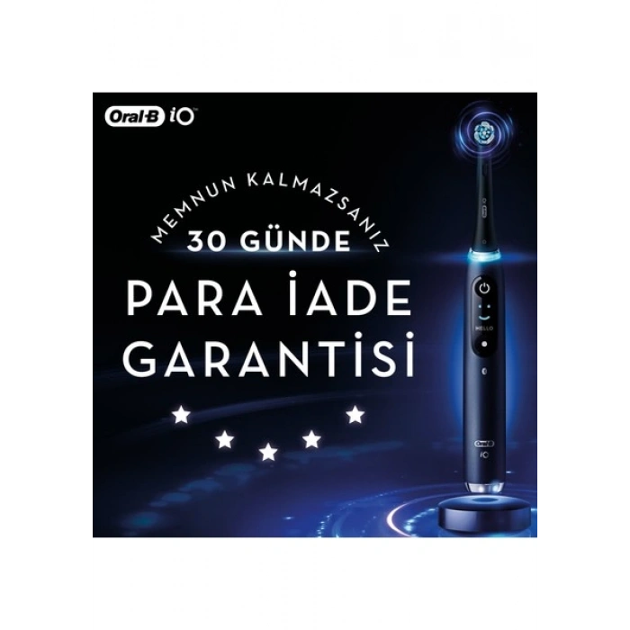 Oral-B iO 10 Şarjlı Diş Fırçası - Kozmik Siyah