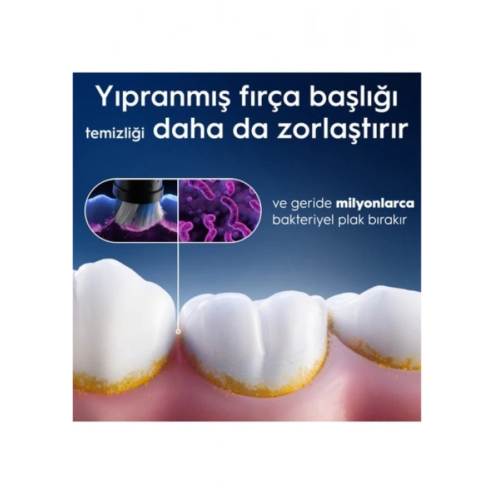 Oral-B iO Gentle Care Beyaz Diş Fırçası Yedek Başlığı 2 Adet