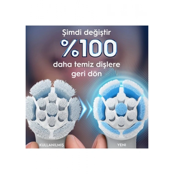 Oral-B iO Gentle Care Beyaz Diş Fırçası Yedek Başlığı 2 Adet