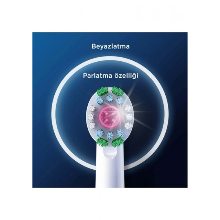 Oral-B Şarjlı Diş Fırçası Yedek Başlığı 3D White X-Filament 2 Adet Ürün