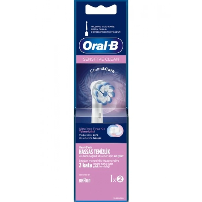 Oral-B Şarjlı Diş Fırçası Yedek Başlığı Sensitive X-Filament 2 adet ürün
