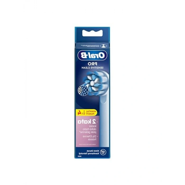 Oral-B Sensitive X-Filament Şarjlı Diş Fırçası Yedek Başlığı 4 Adet