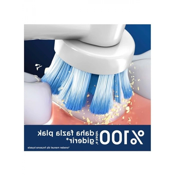 Oral-B Sensitive X-Filament Şarjlı Diş Fırçası Yedek Başlığı 4 Adet