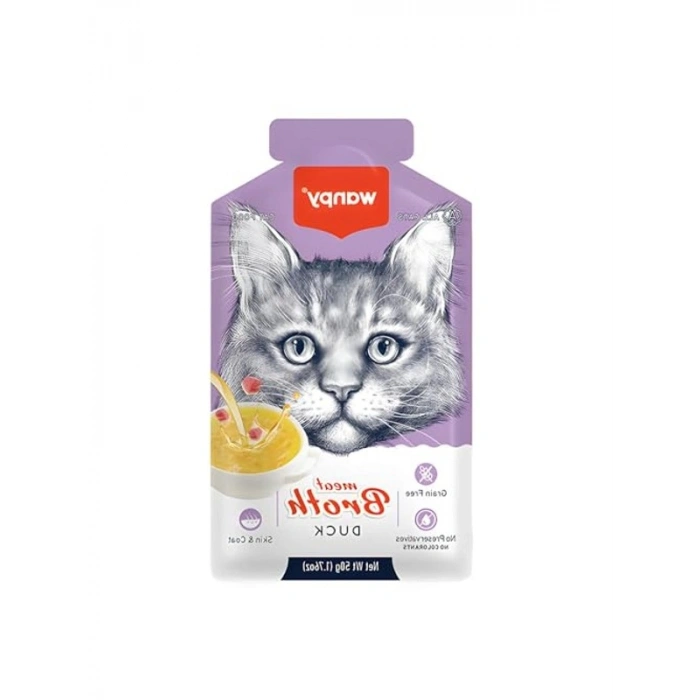 Ördek Etli Tahılsız Kedi Çorbası, 50gr x 12 Adet