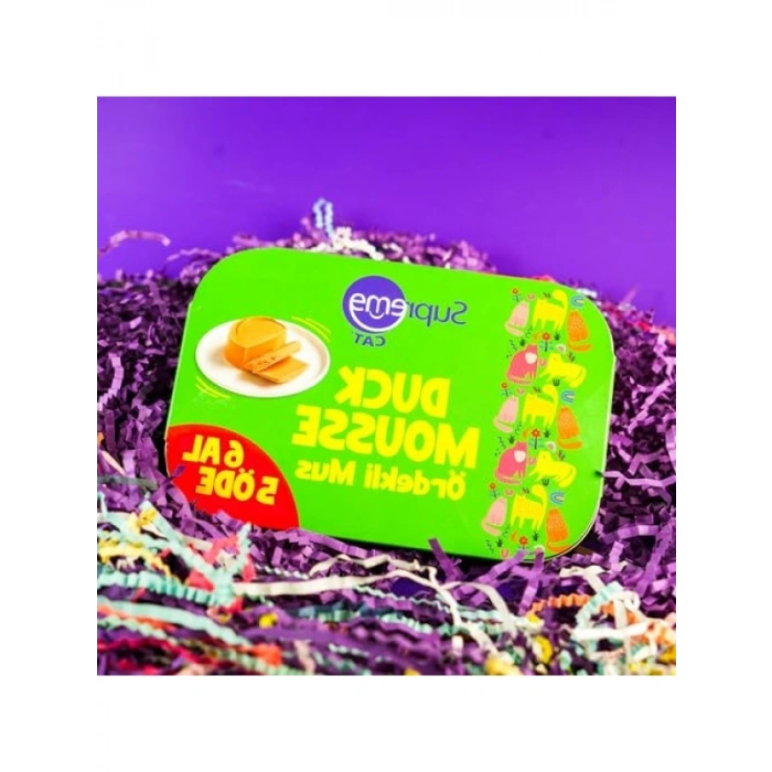 Ördekli Püre Kedi Maması 85 Gr - 6 Al, 5 Öde Kampanyası