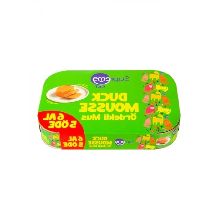 Ördekli Püre Kedi Maması 85 Gr - 6 Al, 5 Öde Kampanyası