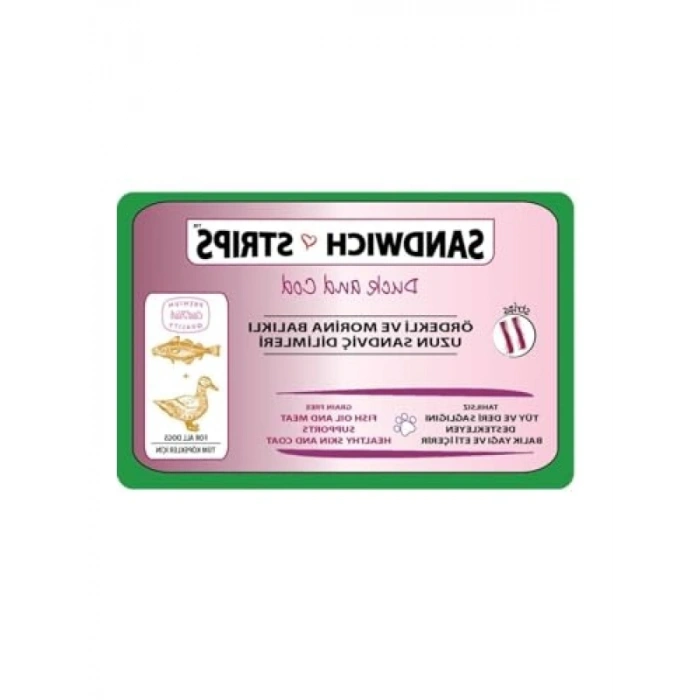 Ördekli ve Morina Balıklı Sandviç Dilimleri - 80 gr