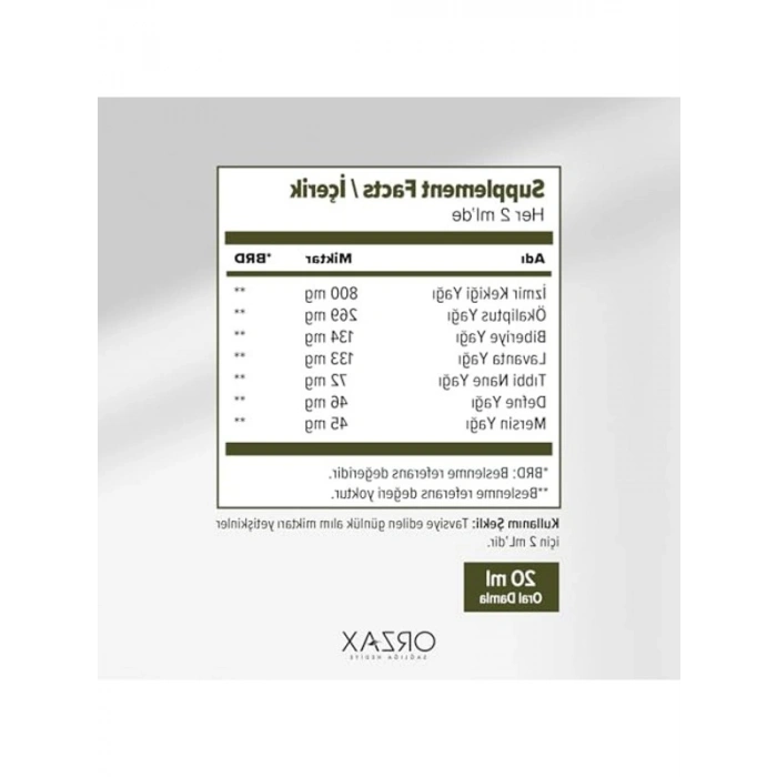 Oregano Oil Damla 20ml