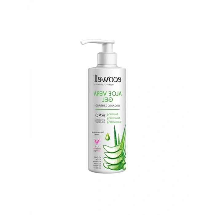 Organik Aloe Vera Jel 200 ml Cilt Bakımı İçin