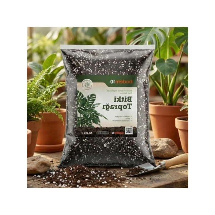 Organik Cocopeat ve Perlit Karışımlı Bitki Toprağı - 5 Litre