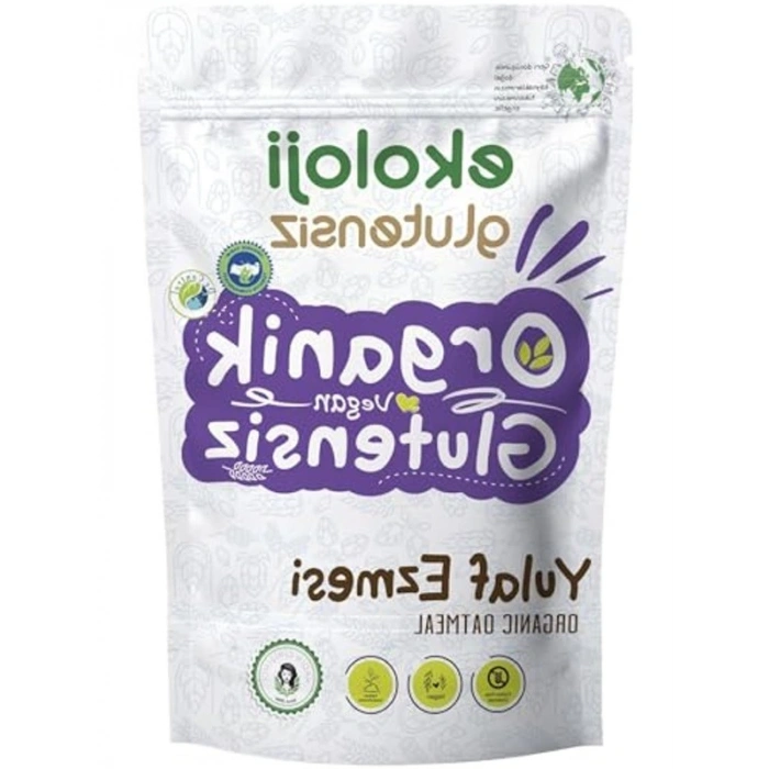 Organik Glutensiz Yulaf Ezmesi, 300 gr Ambalajda