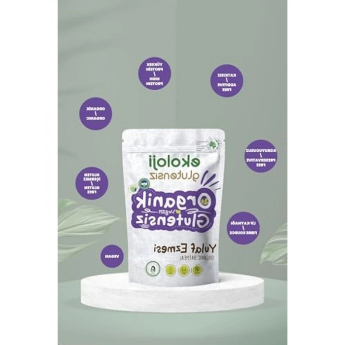 Organik Glutensiz Yulaf Ezmesi, 300 gr Ambalajda