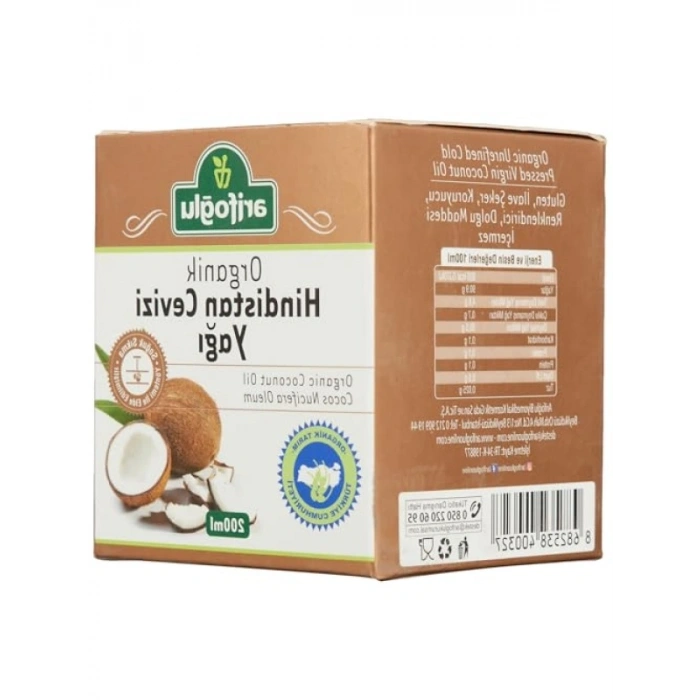 Organik Hindistan Cevizi Yağı - 200 ml