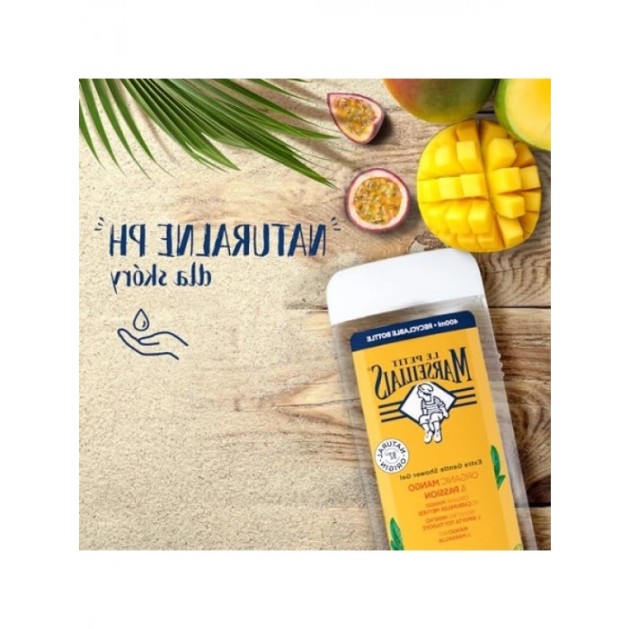 Organik Mango ve Çarkıfelek Meyvesi Duş Jeli 400ml