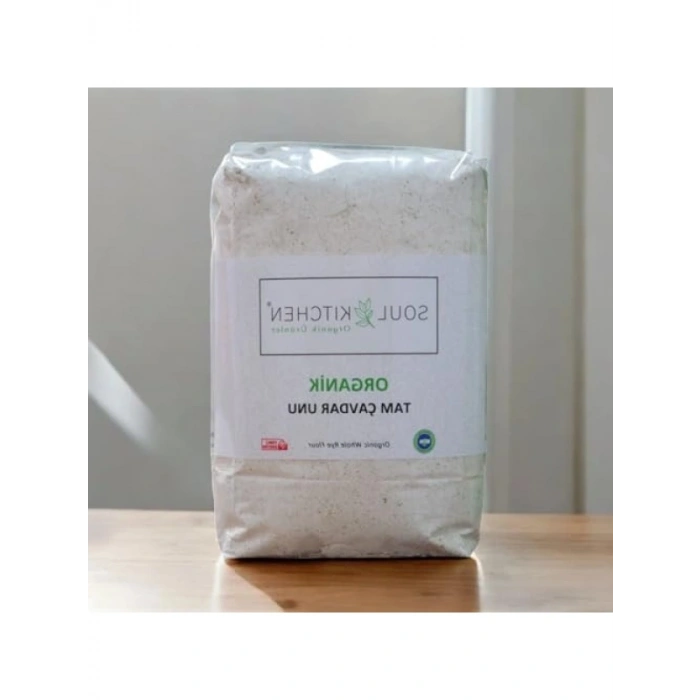 Organik Tam Çavdar Unu - 500gr