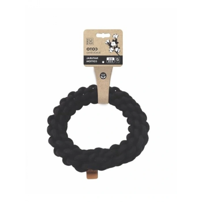 Örgü Halka Oyun Oyuncağı - Siyah (25cm)