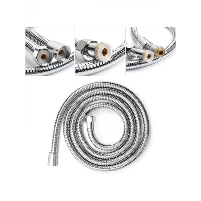 Örgülü Duş Hortumu, 2 Metre, Su Tasarruflu