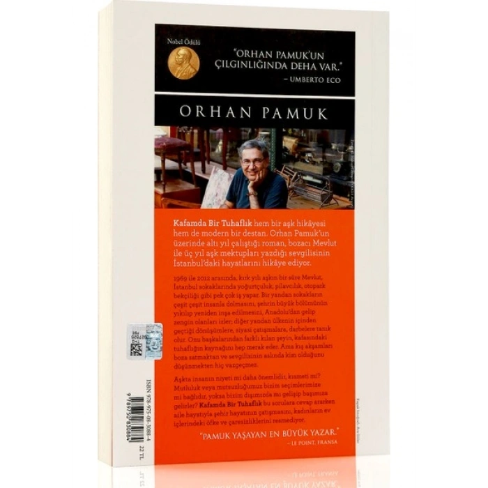 Orhan Pamuk Kafamda Bir Tuhaflık Yapı Kredi Yayınları Normal Cilt Durumunda Edebiyat Kitabı