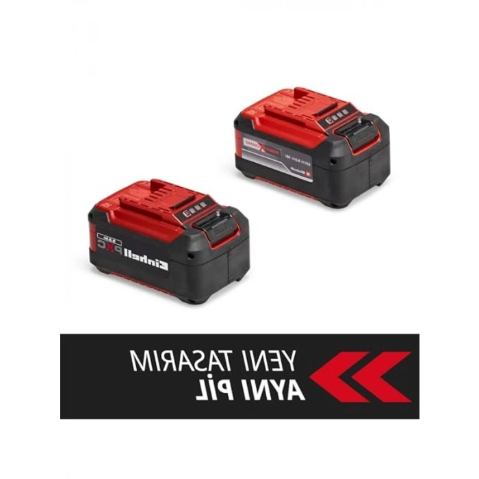 Orijinal Einhell 5.2 Ah Plus Akü Power X-Change (Li-Ion Akü, 18 V, 5.2 Ah, Tüm Power X-Change cihazları ile uyumlu) - 4511437