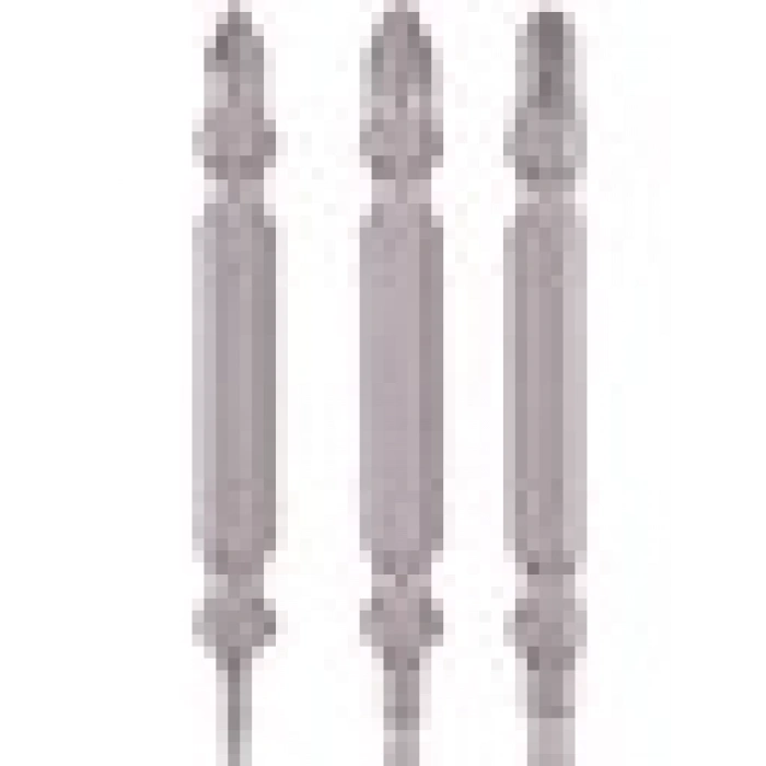 Orijinal Einhell Çift Uçlu Bit Seti, 3 Parça, 65 mm, PZ/H (Krom Vanadyum, Çok Yönlü Uç Profilleri, E 6.3 Sap) - 49130420