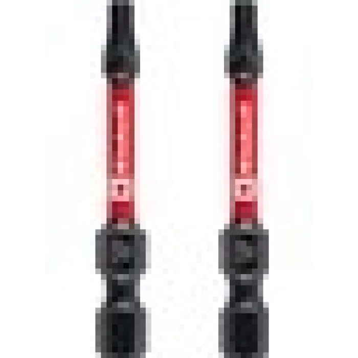 Orijinal Einhell Darbeli Bit Seti, 2 Parça, 50 mm, T20 (S2 Çelik, Torsiyon Bölgesi, Verimli Güç Aktarımı, Kırmızı Renk Halkası, E 6.3 Sap)