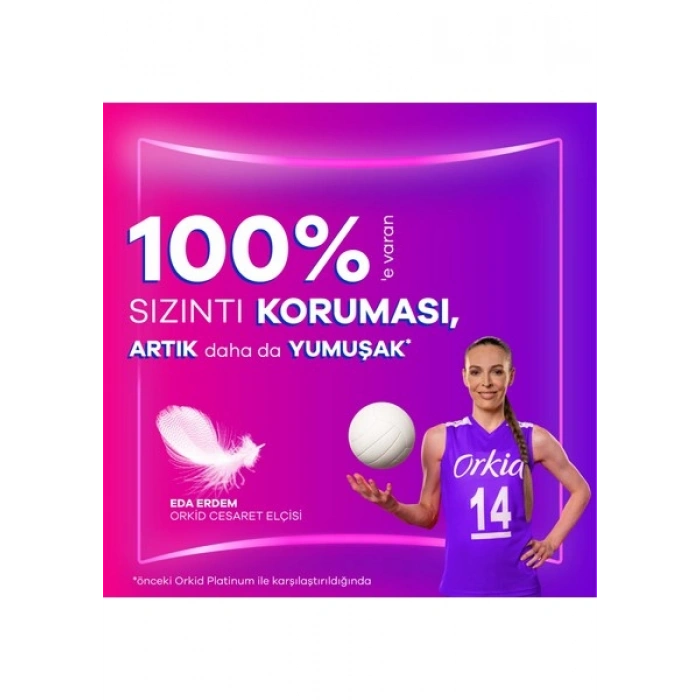 Orkid Platinum Hijyenik Ped Süper Ekonomik Paket Normal (Boy 1) 24 Adet Ped