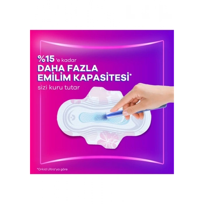 Orkid Platinum Hijyenik Ped Süper Ekonomik Paket Normal (Boy 1) 24 Adet Ped