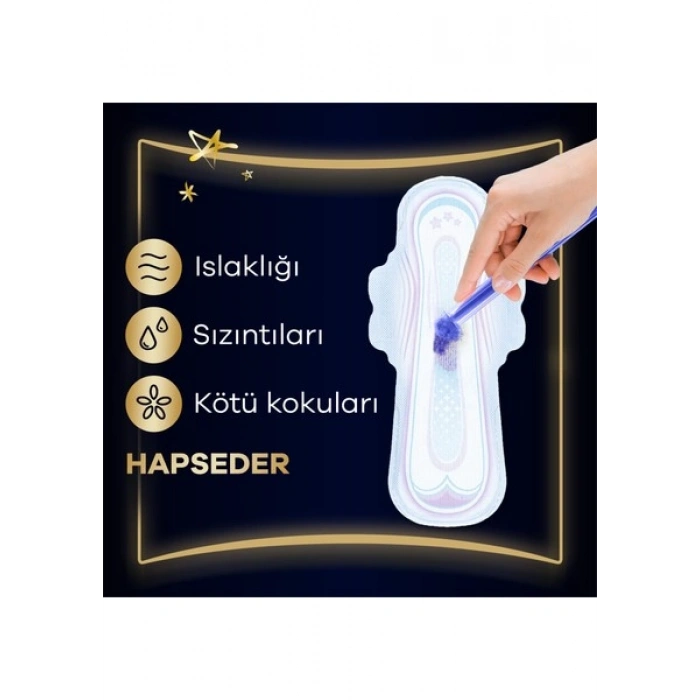 Orkid Ultra Hijyenik Ped Süper Ekonomik Paket Gece Extra Plus (Boy 5) 14 Adet Ped