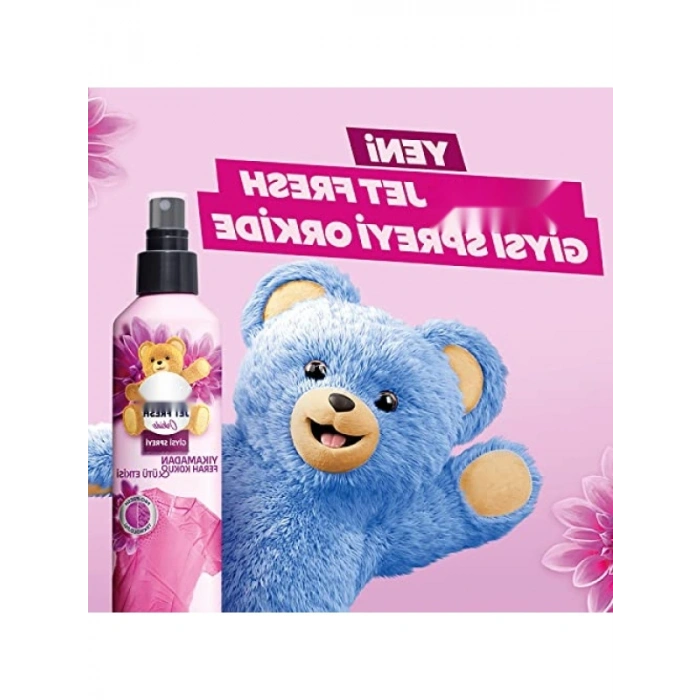 Orkide Kokulu Giysi Spreyi - 200 ml Ferahlatıcı Etki