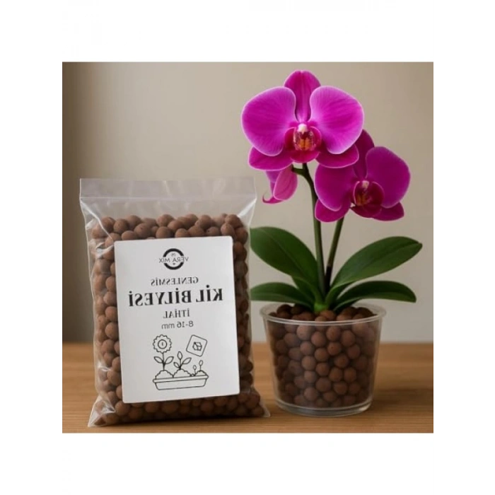 Orkide Yetiştirme İçin Kil Bilyesi - 8-16 mm (1 Litre)