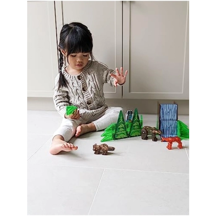 Orman Hayvanları Temalı 25 Parça Oyuncak Seti