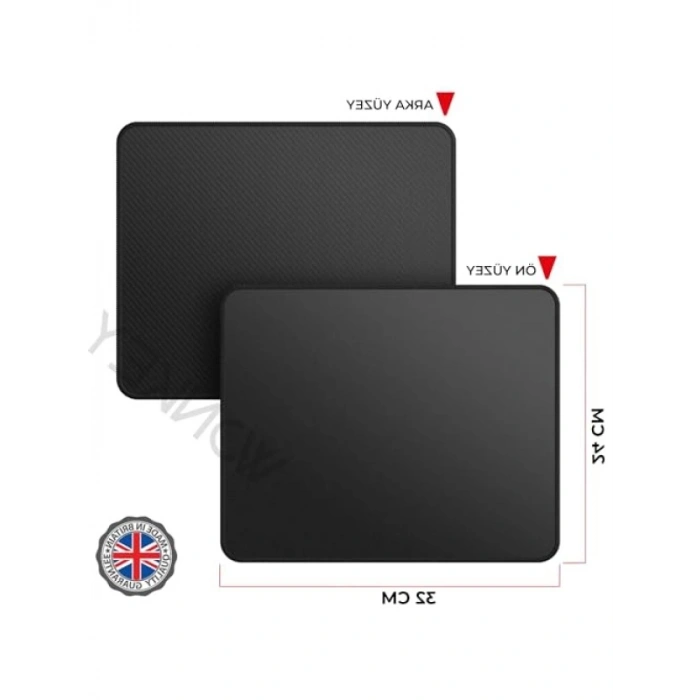 Orta Boy Dikişli Gaming Mouse Pad - 32x24 cm
