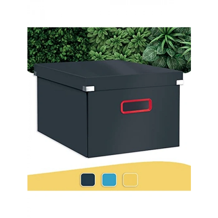 Orta Boy Kapaklı Katlanabilir Saklama Kutusu