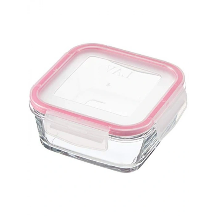 Orta Boy Tek Parça Cam Saklama Kabı, 720 cc