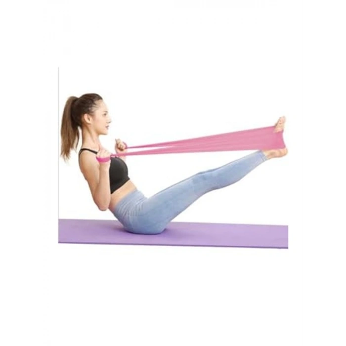 Orta Dirençli Pilates Bandı, 150x15x0,45 mm Ölçülerde
