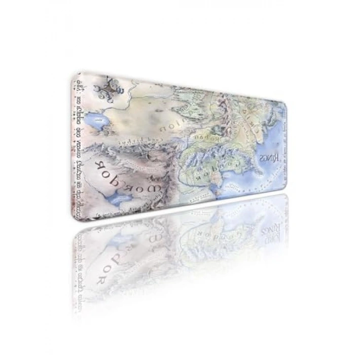 Orta Dünya Temalı Kaymaz Oyun Klavye Mouse Pad - 80x40cm