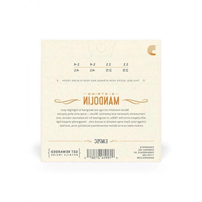 Orta Gerilim Monel Mandolin Telleri, Set