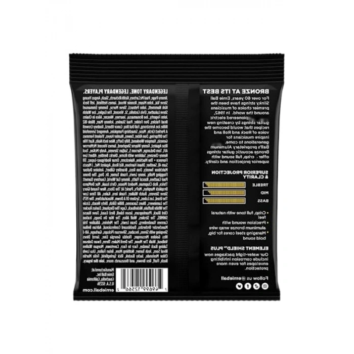 Orta Hafif Alüminyum Bronz Akustik Gitar Telleri (12-54)