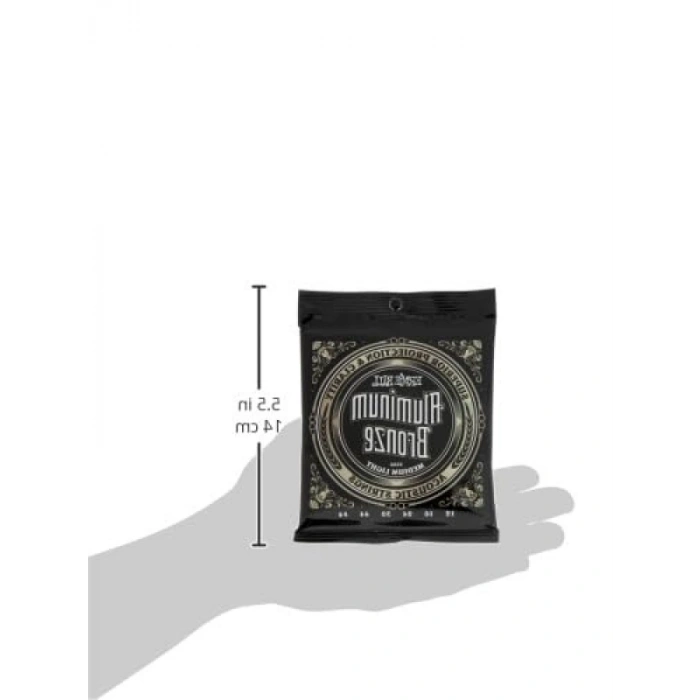 Orta Hafif Alüminyum Bronz Akustik Gitar Telleri (12-54)