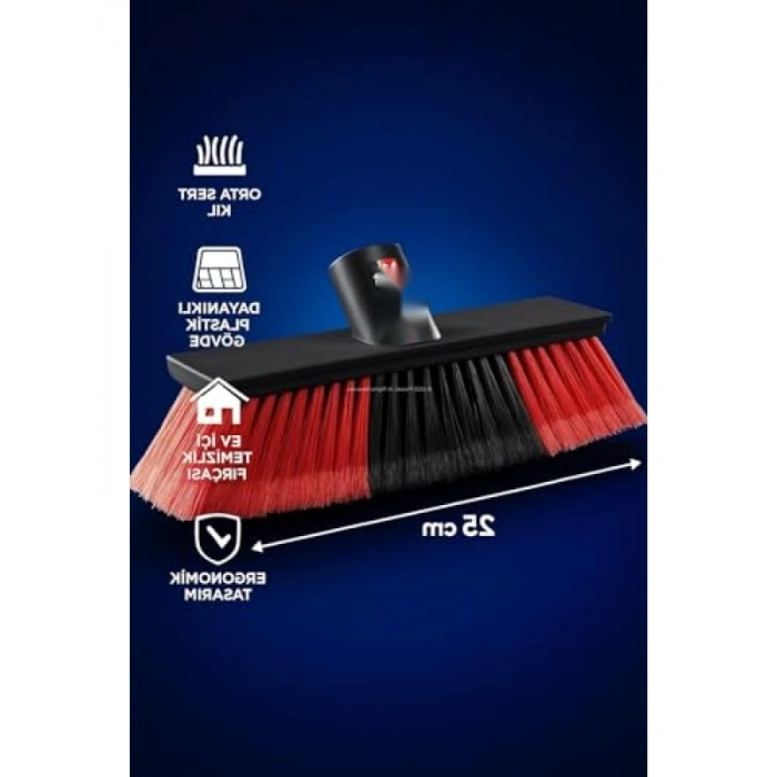 Orta Sert Kıllı 25 cm Yer Süpürme Fırçası