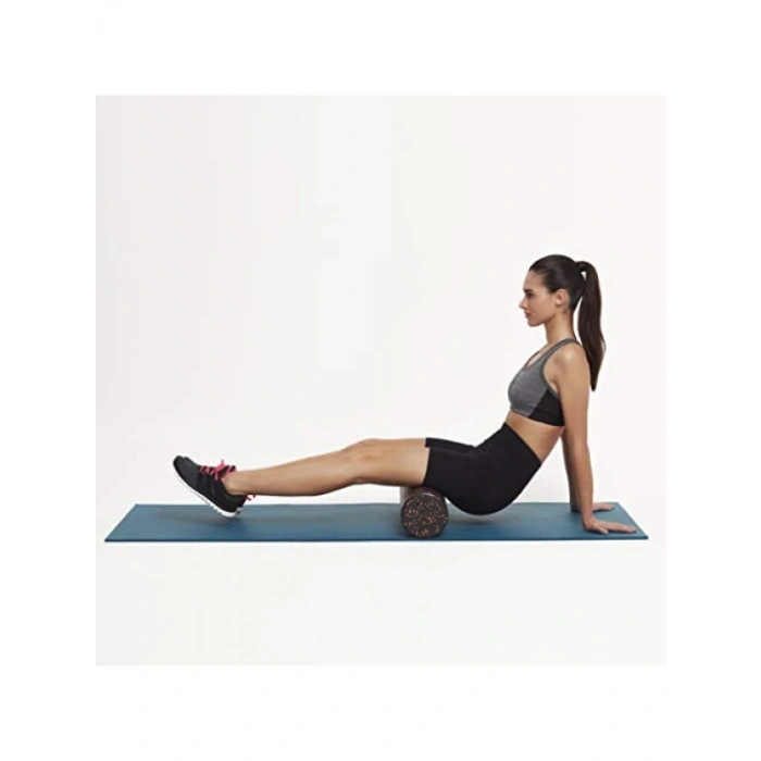 Orta Sert Masaj Köpüğü Düz Foam Roller (45 cm)