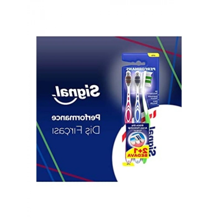 Orta Sertlikte Diş Fırçası, 2+1 Set