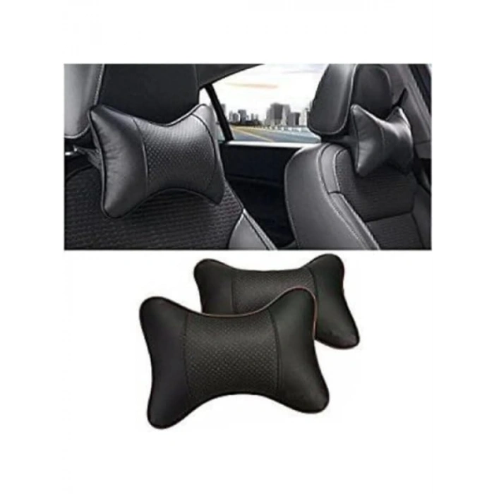 Ortopedik Araç Boyun Yastığı, 2 Adet, Siyah