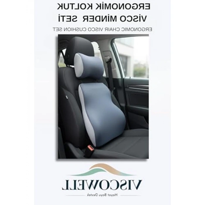 Ortopedik Ofis Koltuk Bel Destek Yastığı, Set Halinde