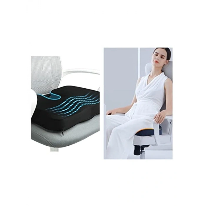 Ortopedik Oturma Minderi, Hemoroid Destek Yastığı, Rahat Kullanım