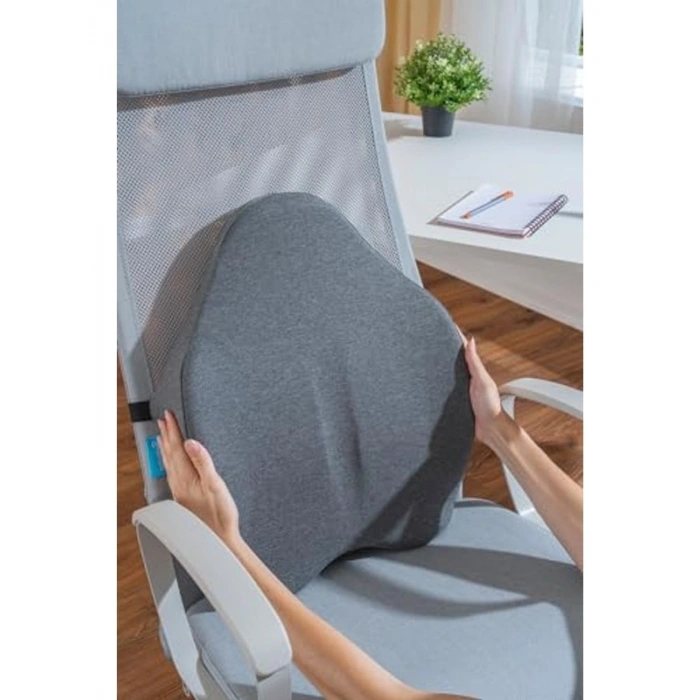 Ortopedik Visco Bel Destek Yastığı, 54x42x9 cm Ölçülerde