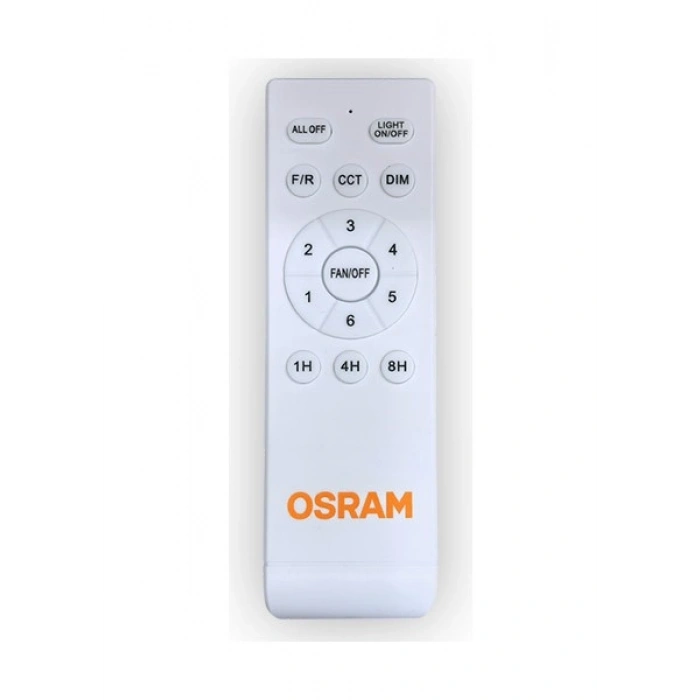 Osram Ceiling Blade Fan 18W 3 Kanatlı Siyah Kumandalı Tavan Vantilatörü