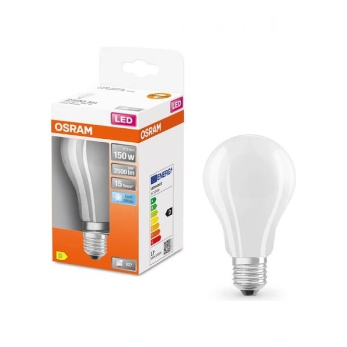 Osram LED 17W 4000K 2521LM E27 Duy Kırık Beyaz Işık Ampul